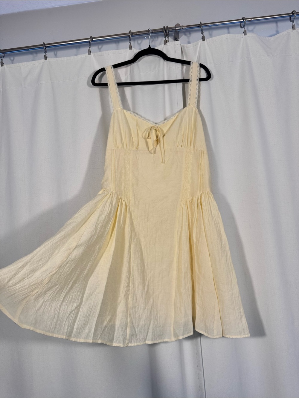 All In Favor Butter Yellow Mini Dress - Picture 6 of 7